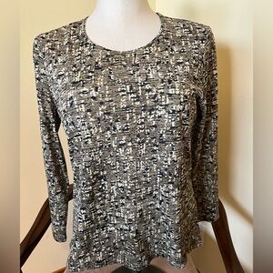 Jones New York Patterned Women's Top, Medium